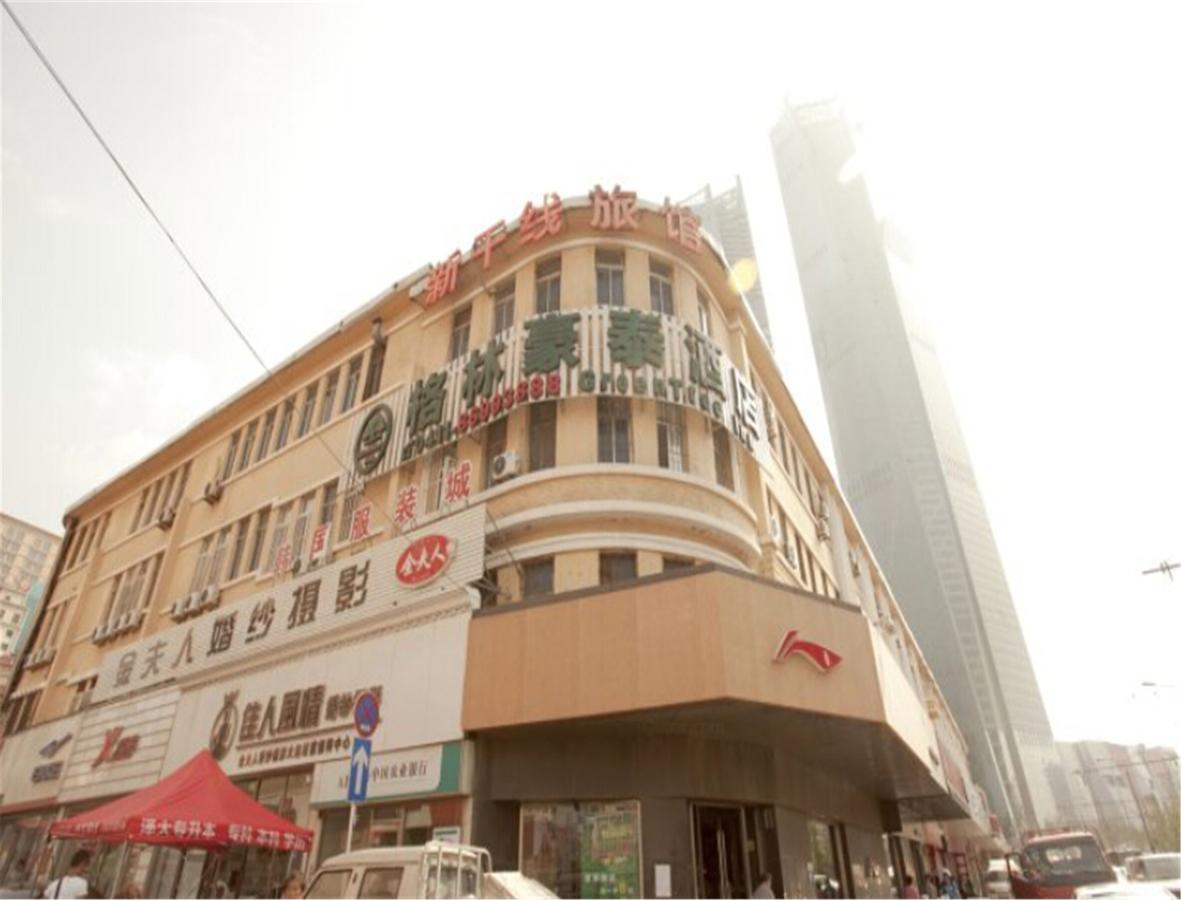 Greentree Inn Liaoning Dalian Railway Station South Shengli Square Express Hotel Exterior photo